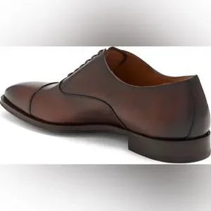 Antonio Maurizi Mens Brown Leather Cap Toe Oxford Dress Shoes Size 41 Antonio Maurizi | Shoes | Antonio Maurizi Leather Cap Toe  main image 2
